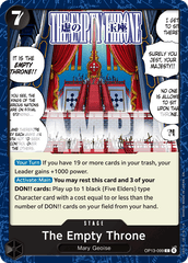 The Empty Throne - One Piece Card Game - MoxLand