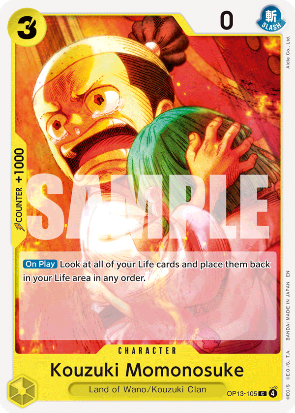 Kouzuki Momonosuke - One Piece Card Game - MoxLand