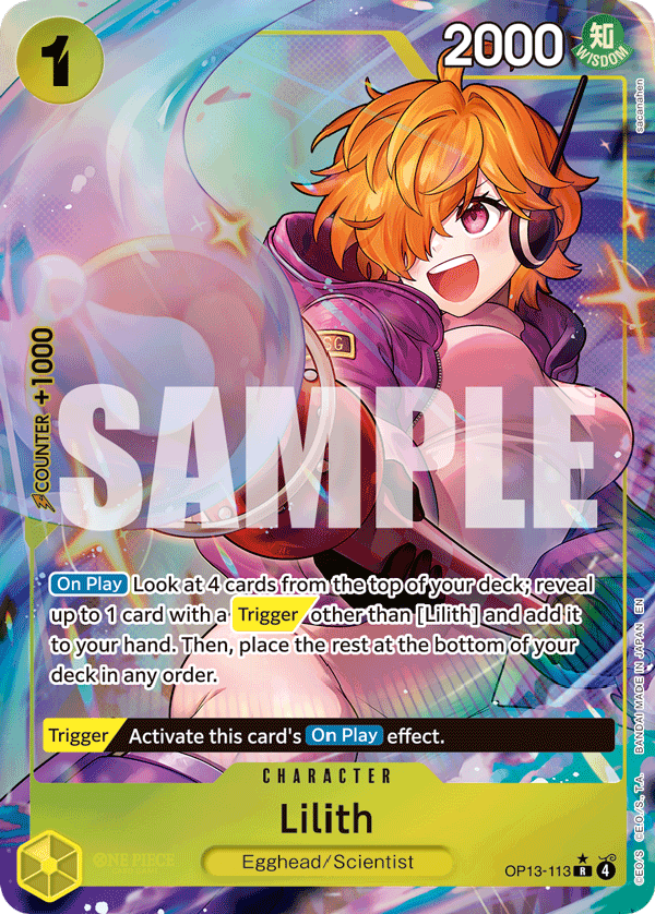 Lilith - One Piece Card Game - MoxLand