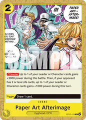 Paper Art Afterimage - One Piece Card Game - MoxLand