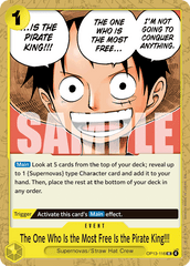 The One Who Is the Most Free Is the Pirate King!!! - One Piece Card Game - MoxLand