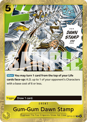 Gum-Gum Dawn Stamp - One Piece Card Game - MoxLand