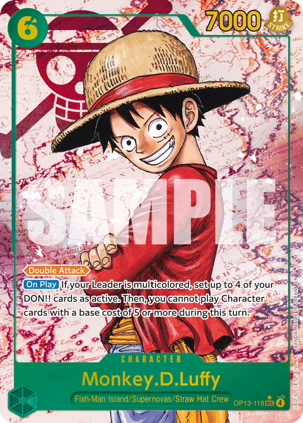 Monkey.D.Luffy - One Piece Card Game - MoxLand