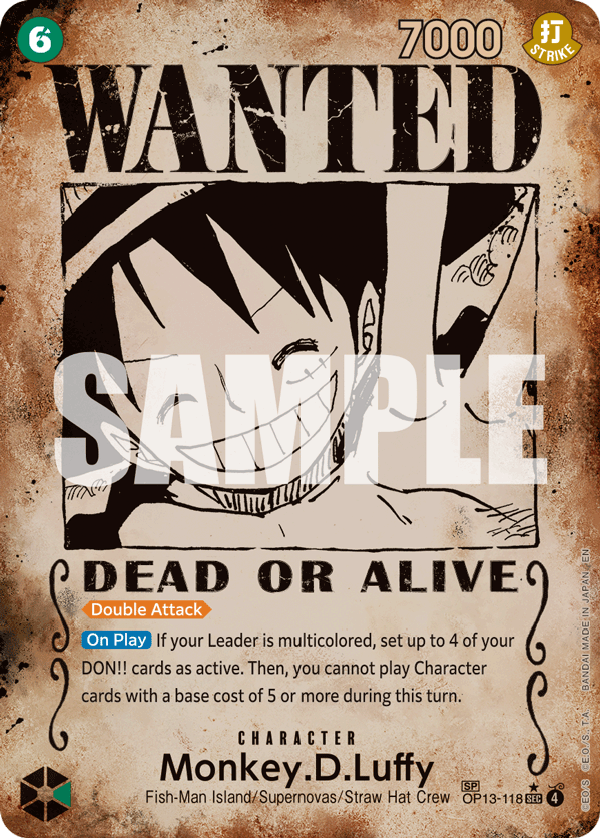 Monkey.D.Luffy - One Piece Card Game - MoxLand