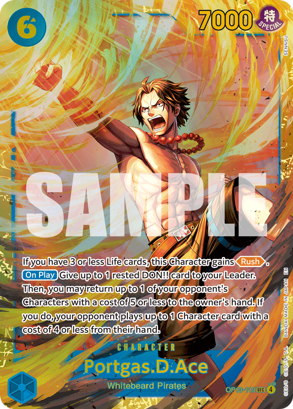 Portgas.D.Ace - One Piece Card Game - MoxLand