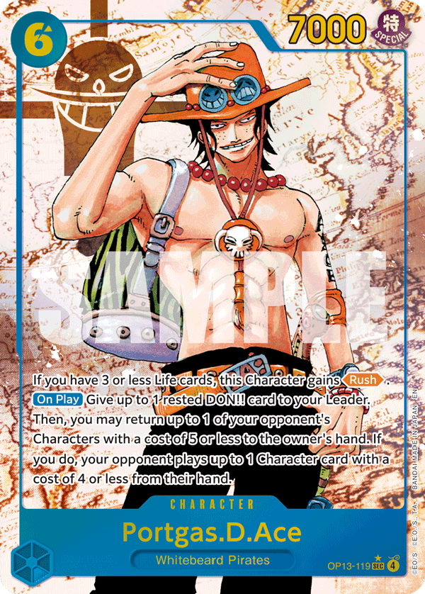 Portgas.D.Ace - One Piece Card Game - MoxLand