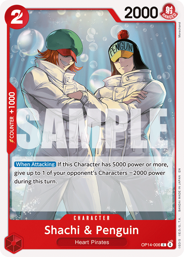 Shachi & Penguin - One Piece Card Game - MoxLand