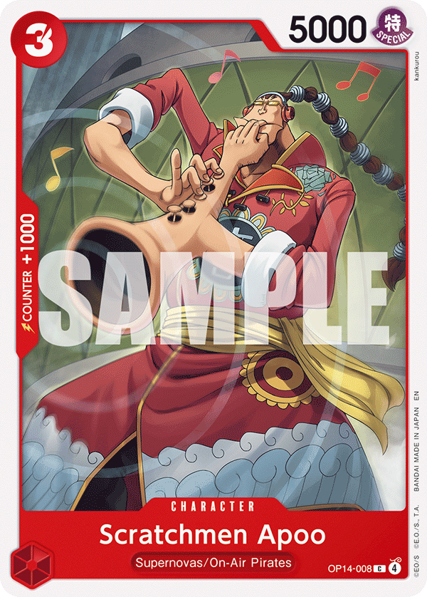 Scratchmen Apoo - One Piece Card Game - MoxLand