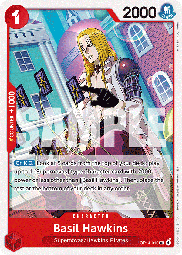 Basil Hawkins - One Piece Card Game - MoxLand