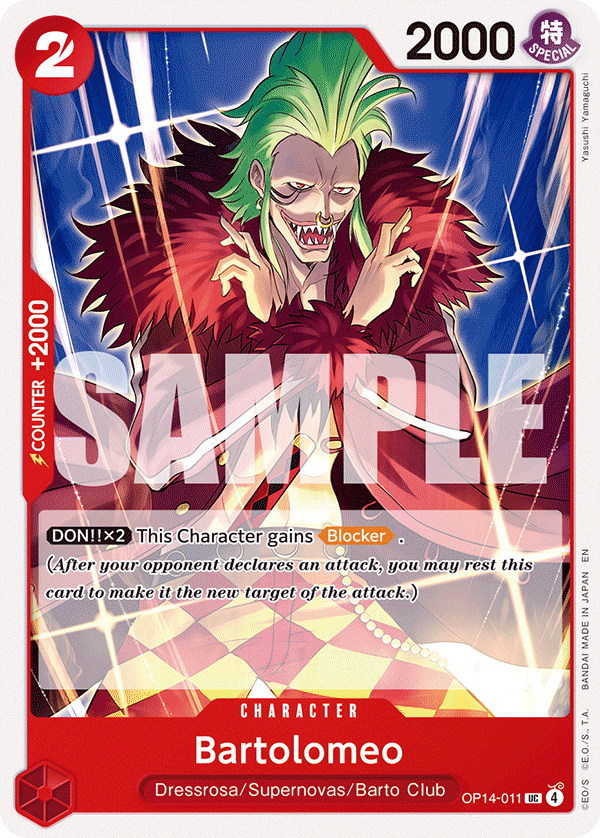 Bartolomeo - One Piece Card Game - MoxLand