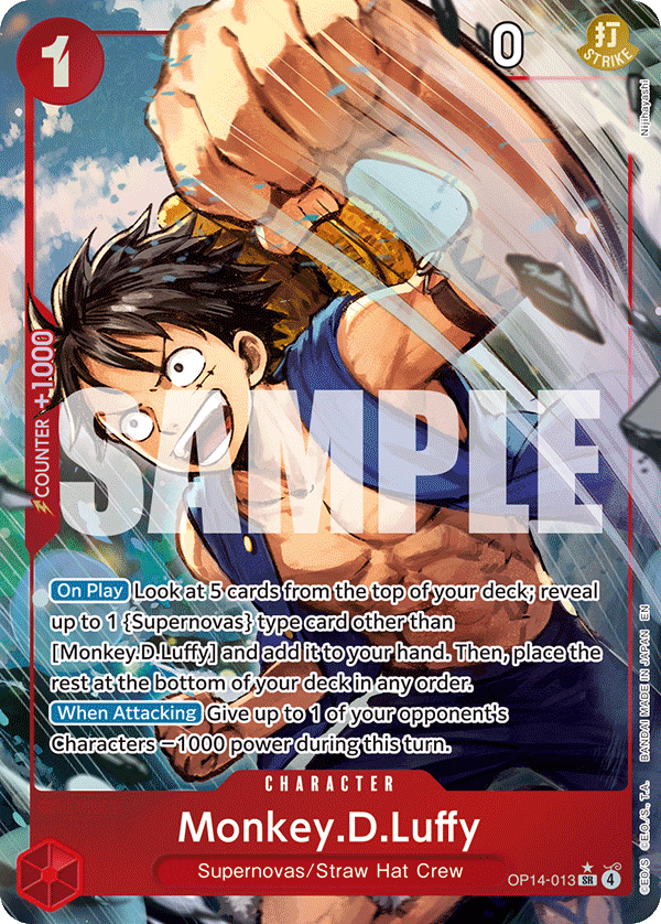 Monkey.D.Luffy - One Piece Card Game - MoxLand