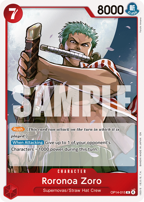 Roronoa Zoro - One Piece Card Game - MoxLand