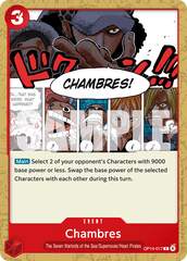 Chambres - One Piece Card Game - MoxLand