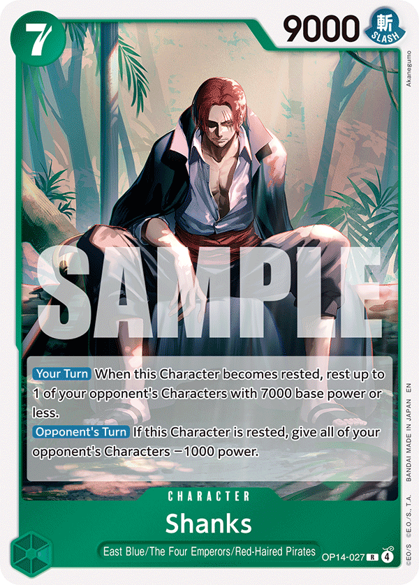 Shanks - One Piece Card Game - MoxLand