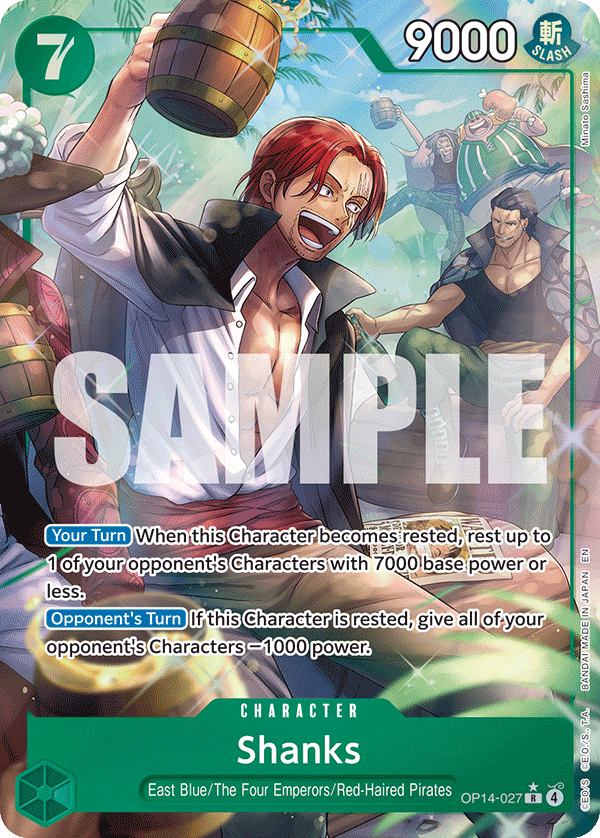 Shanks - One Piece Card Game - MoxLand