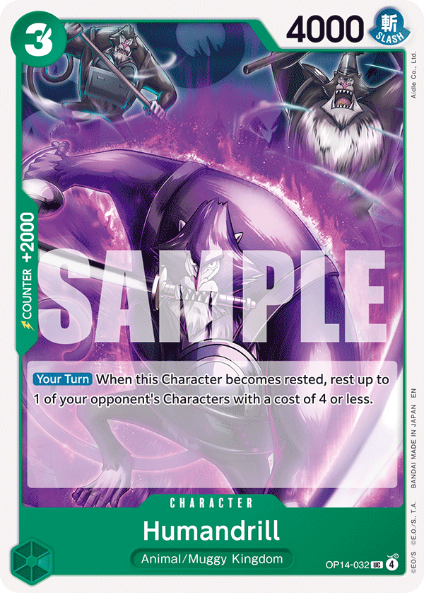 Humandrill - One Piece Card Game - MoxLand