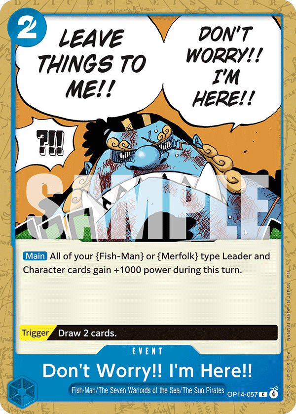 Don't Worry!! I'm Here!! - One Piece Card Game - MoxLand