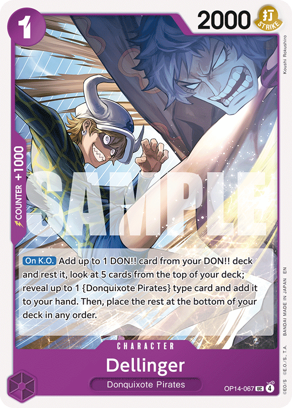 Dellinger - One Piece Card Game - MoxLand