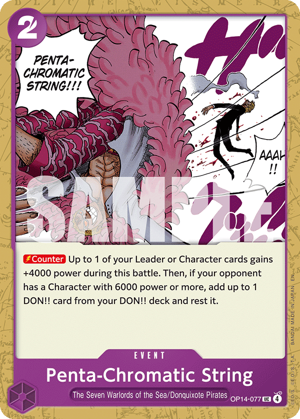 Penta-Chromatic String - One Piece Card Game - MoxLand