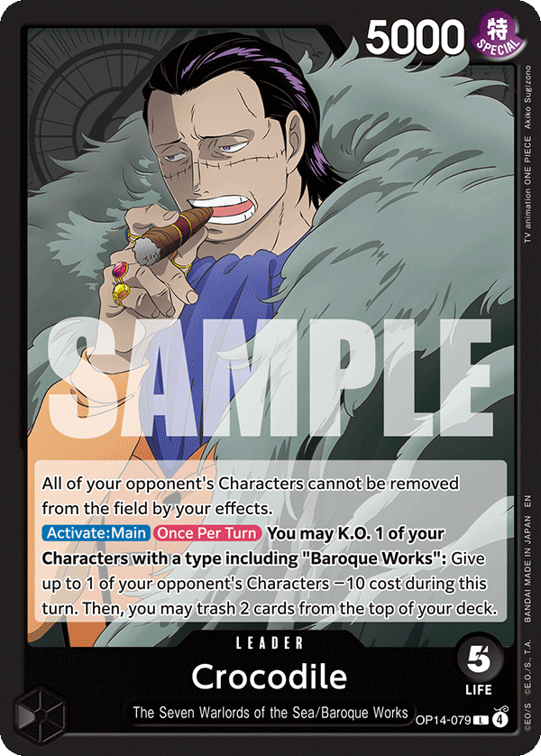 Crocodile - One Piece Card Game - MoxLand