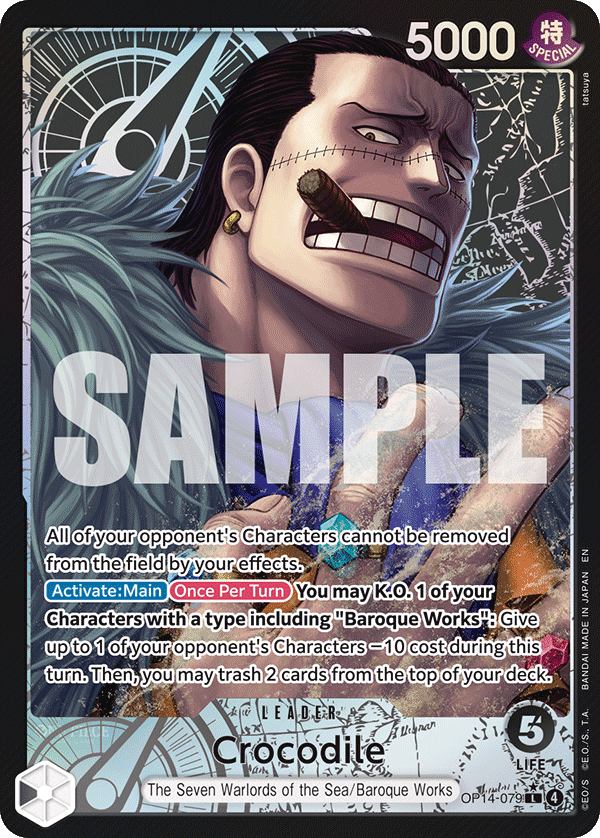Crocodile - One Piece Card Game - MoxLand