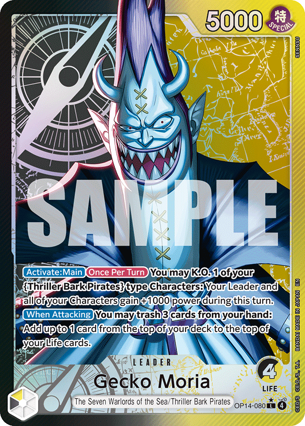 Gecko Moria - One Piece Card Game - MoxLand