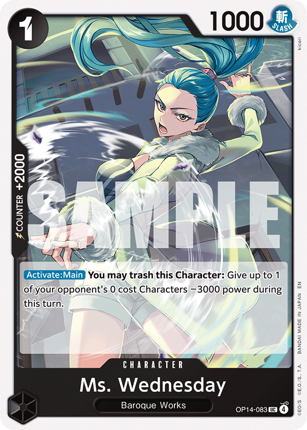 Ms. Wednesday - One Piece Card Game - MoxLand