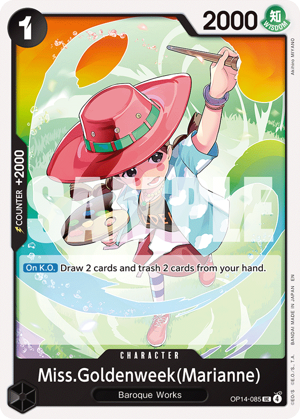 Miss.Goldenweek(Marianne) - One Piece Card Game - MoxLand