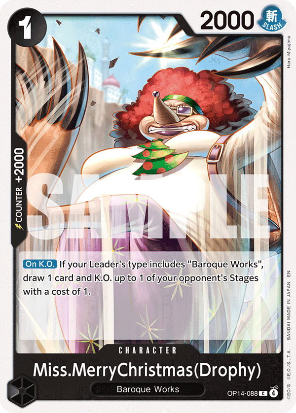 Miss.MerryChristmas(Drophy) - One Piece Card Game - MoxLand