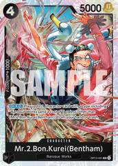 Mr.2.Bon.Kurei(Bentham) - One Piece Card Game - MoxLand