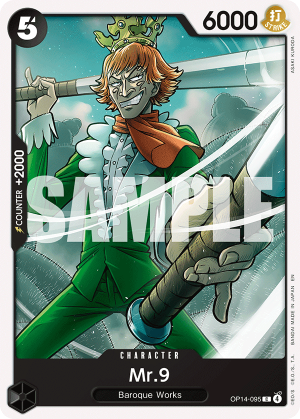 Mr.9 - One Piece Card Game - MoxLand