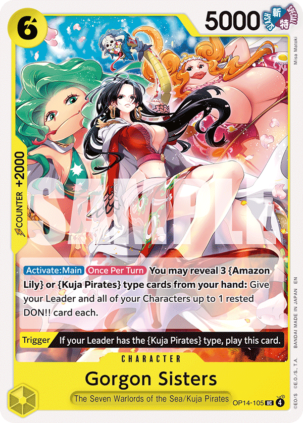 Gorgon Sisters - One Piece Card Game - MoxLand