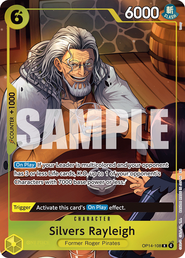 Silvers Rayleigh - One Piece Card Game - MoxLand