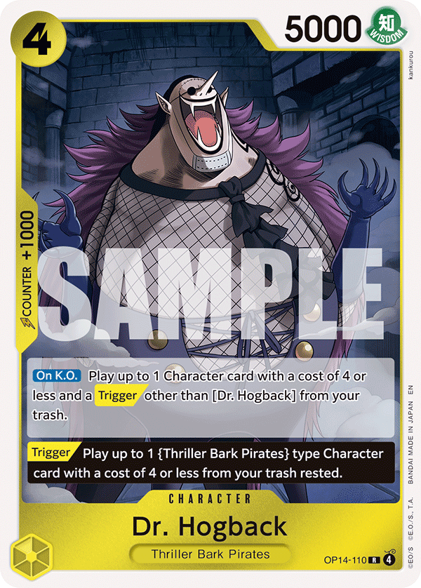 Dr. Hogback - One Piece Card Game - MoxLand