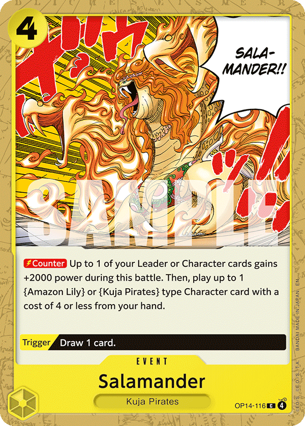 Salamander - One Piece Card Game - MoxLand