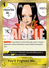 You'll Frighten Me... ♡ - One Piece Card Game - MoxLand