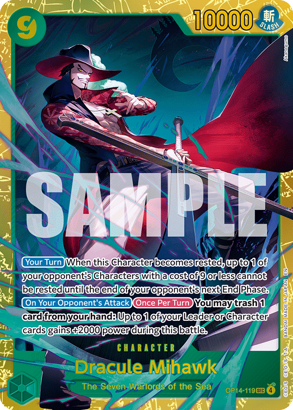 Dracule Mihawk - One Piece Card Game - MoxLand