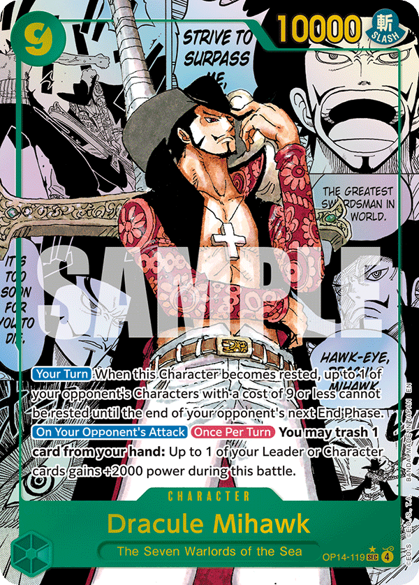 Dracule Mihawk - One Piece Card Game - MoxLand