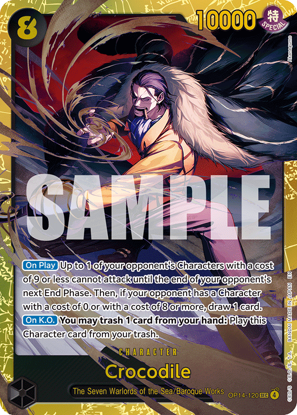 Crocodile - One Piece Card Game - MoxLand