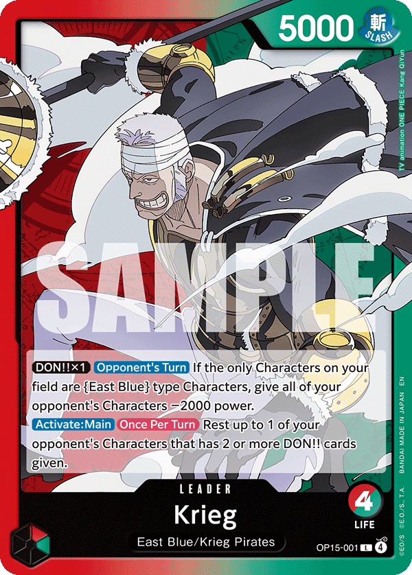 Krieg - One Piece Card Game - MoxLand