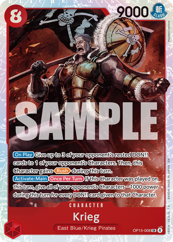 Krieg - One Piece Card Game - MoxLand