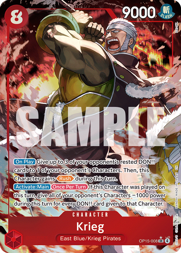 Krieg - One Piece Card Game - MoxLand