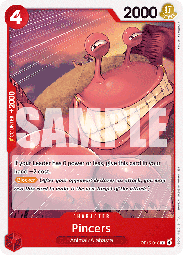 Pincers - One Piece Card Game - MoxLand
