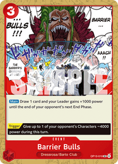 Barrier Bulls - One Piece Card Game - MoxLand