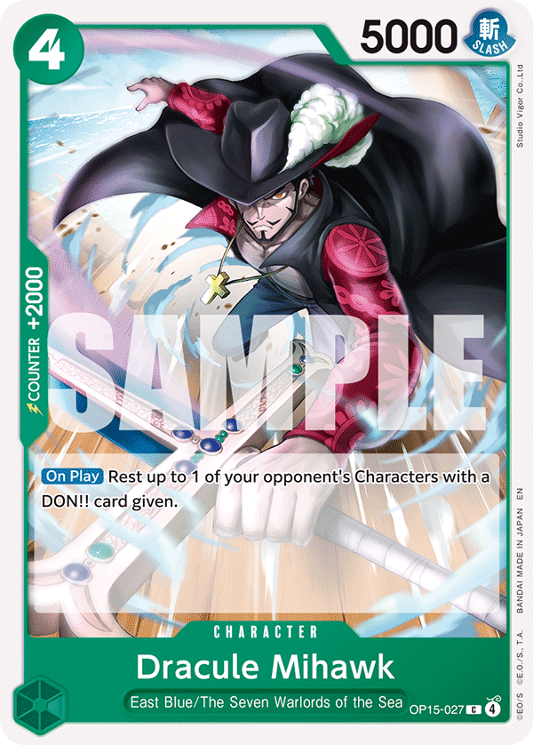 Dracule Mihawk - One Piece Card Game - MoxLand