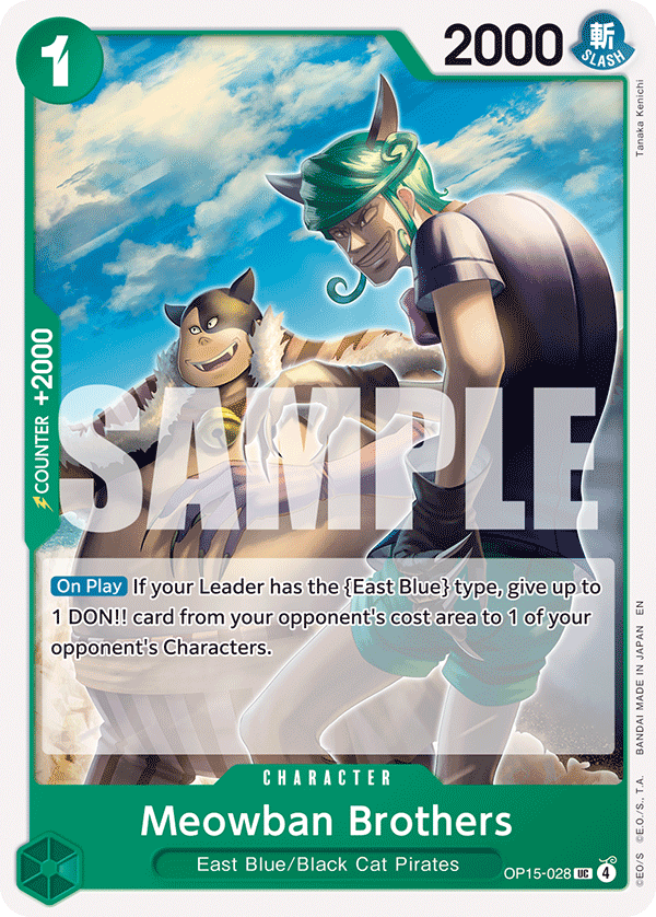Meowban Brothers - One Piece Card Game - MoxLand