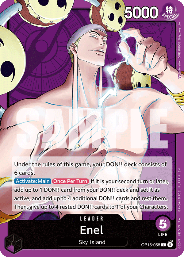 Enel - One Piece Card Game - MoxLand