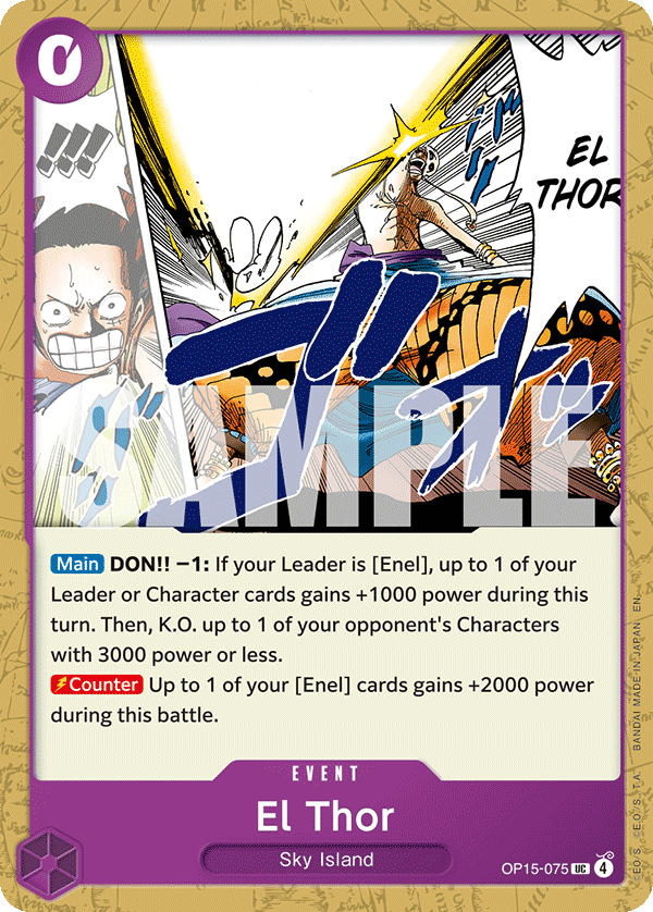 El Thor - One Piece Card Game - MoxLand