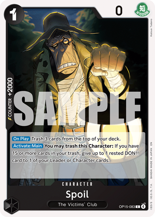 Spoil - One Piece Card Game - MoxLand