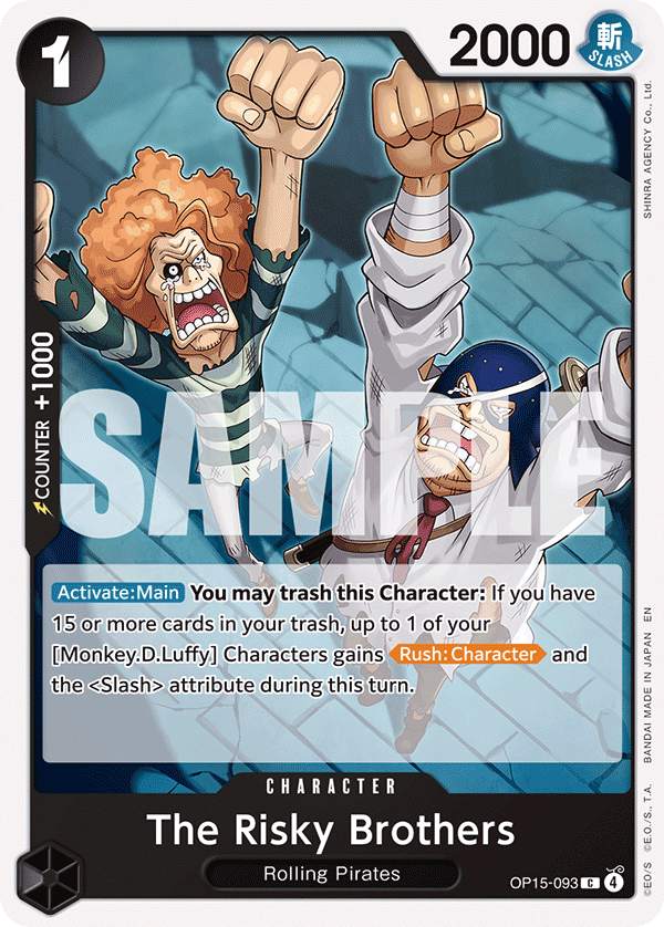 The Risky Brothers - One Piece Card Game - MoxLand
